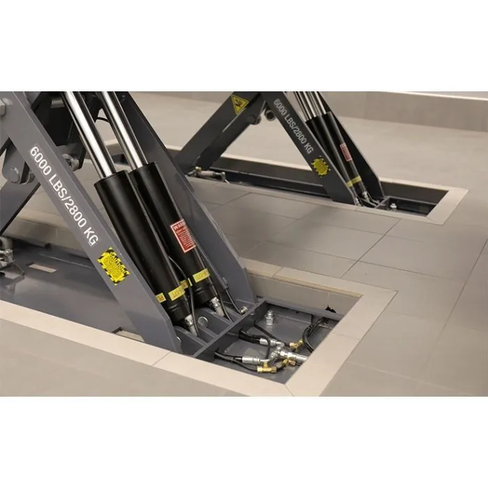 BendPak MDS-6LPF Flush-Mount Open-Center Mid-Rise Scissor Lift - 6,000-lbs. Capacity 6