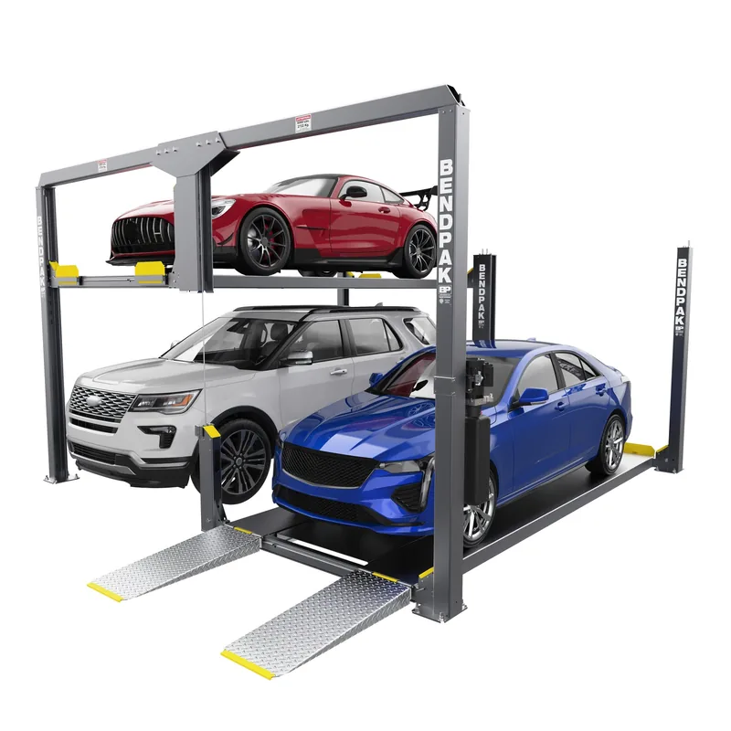 BendPak PL-12000KDT Narrow Extended Tandem Parking Lift - 12,000-lbs. Capacity 7