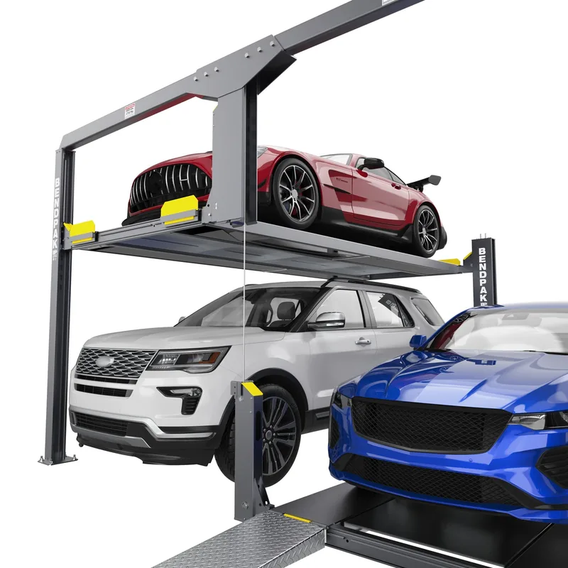 BendPak PL-12000KDT Narrow Extended Tandem Parking Lift - 12,000-lbs. Capacity 5