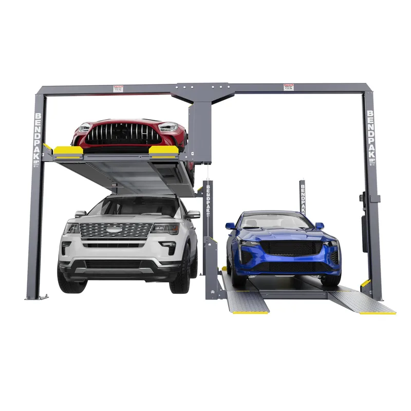 BendPak PL-12000KDT Narrow Extended Tandem Parking Lift - 12,000-lbs. Capacity 8