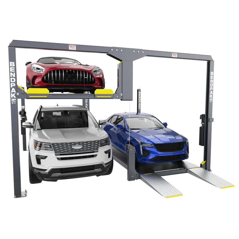 BendPak PL-12000KDT Narrow Extended Tandem Parking Lift - 12,000-lbs. Capacity 6