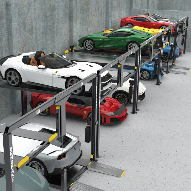 BendPak PL-12000KDT Narrow Extended Tandem Parking Lift - 12,000-lbs. Capacity 4