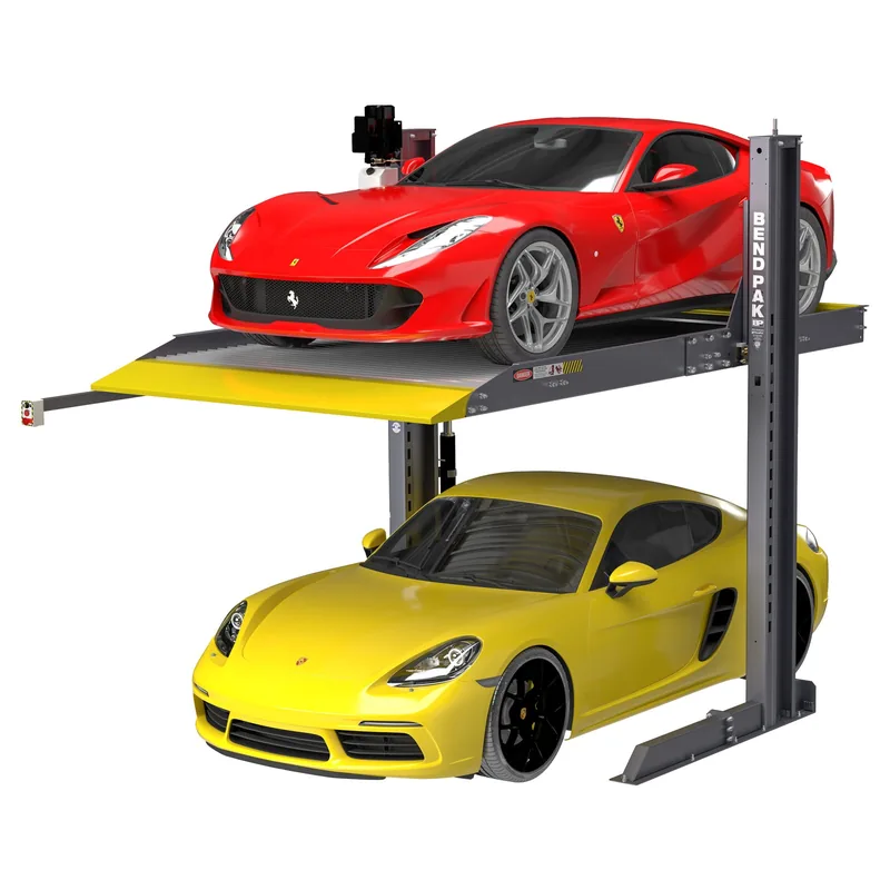 BendPak PL6000DC Two-Post Parking Lift - 6,000-lbs. Capacity - Shared Columns