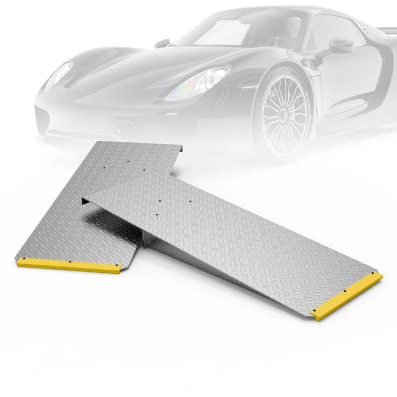 BendPak PL6000DC and PL6000DCX Extended Aluminum Drive-Thru Ramps - 36-inch - Set of 2