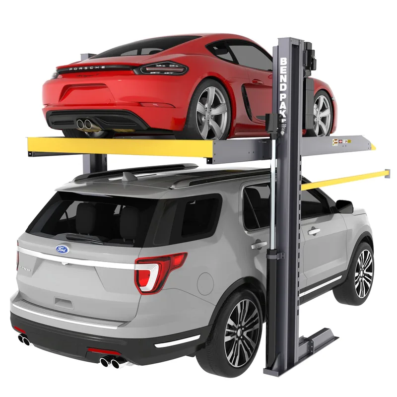 BendPak PL6000DCX Wide Two-Post Parking Lift - 6,000-lbs. Capacity - Shared Columns 10