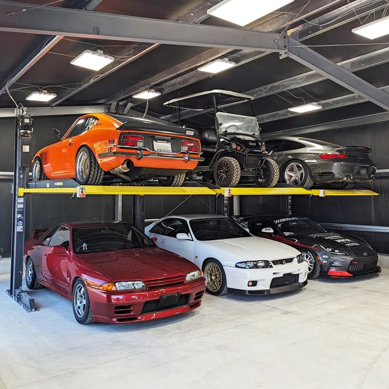 BendPak PL6000DCX Wide Two-Post Parking Lift - 6,000-lbs. Capacity - Shared Columns 6