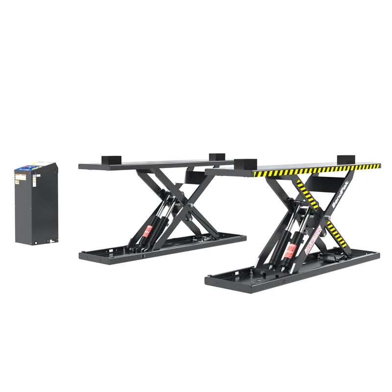 BendPak MDS-6EXF Extended Flush-Mount Open-Center Mid-Rise Scissor Lift - 6,000-lbs. Capacity 5