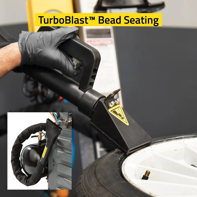 Ranger R76ATR-L Tilt-Back Tire Changer and DST2420X Wheel Balancer Package 3