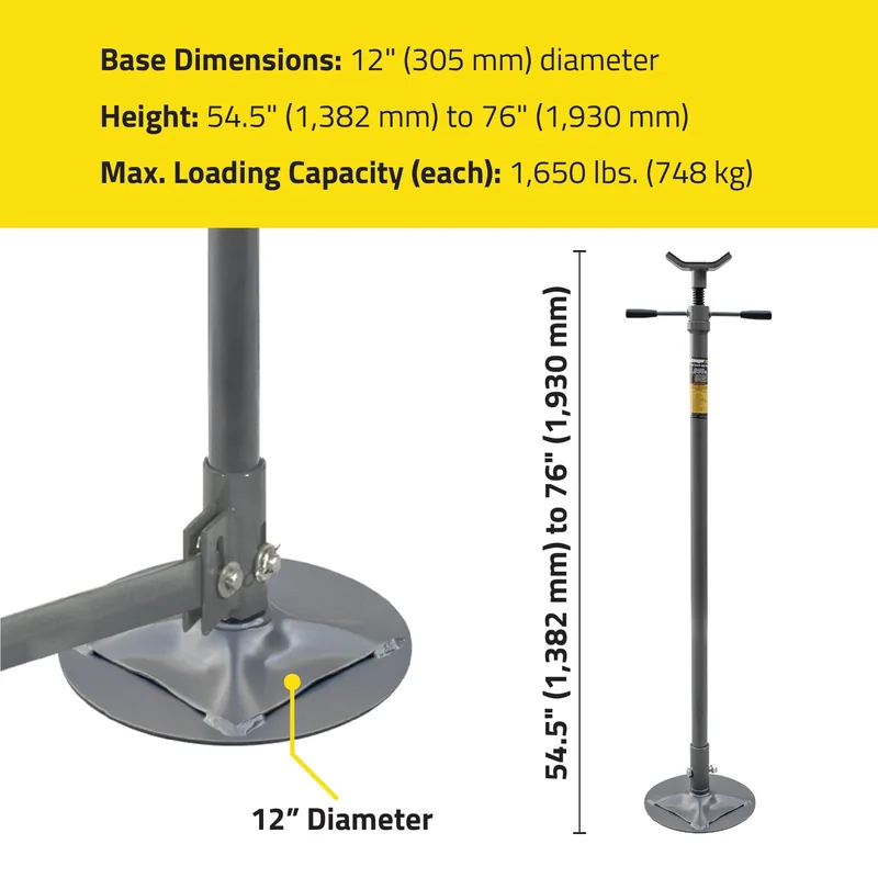 Ranger RJS-1TF Foot-Operated High Stand 5