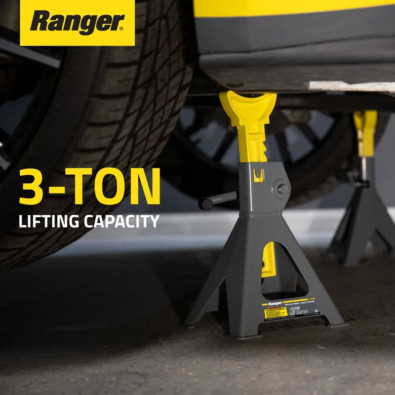 Ranger RJS-3T Jack Stands - 3-Ton - Set of 2 6