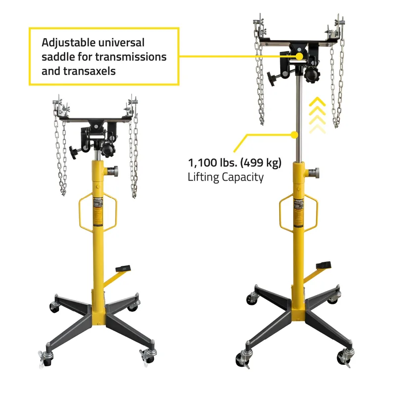 Ranger RTJ-1100 Transmission Jack - 0.5-Ton 6