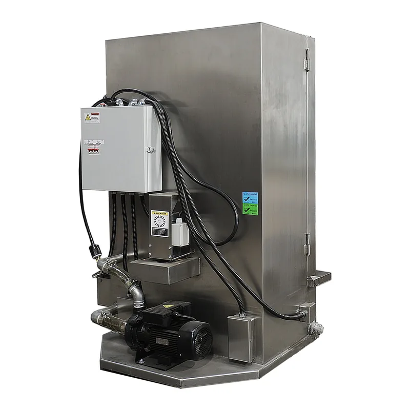 Ranger RS-500DS Stainless Steel Dual-Heater Parts Washer 9