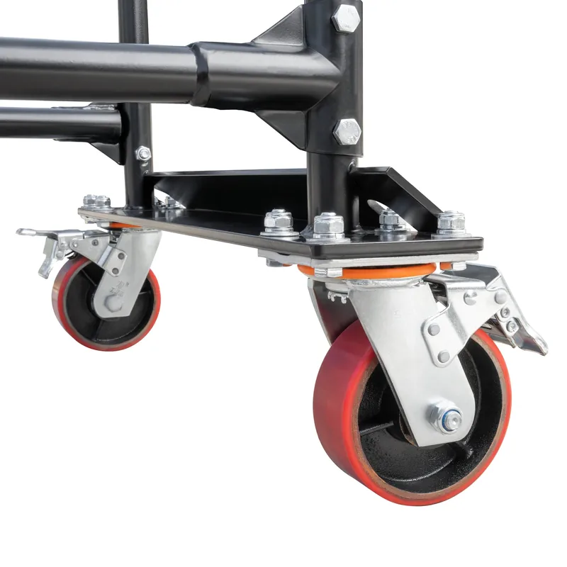 Ranger TSR-2S Heavy-Duty Mobile Tire Display Rack - 2-Tier 5