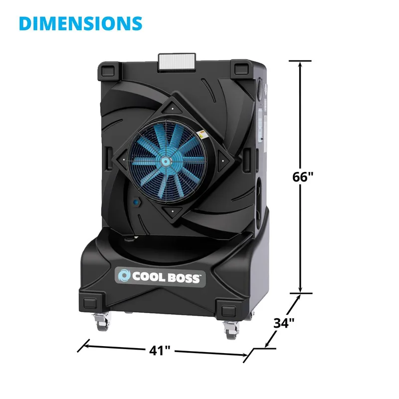 CB-16L Evaporative Air Cooler with LED Flood Light and Bluetooth Audio 6