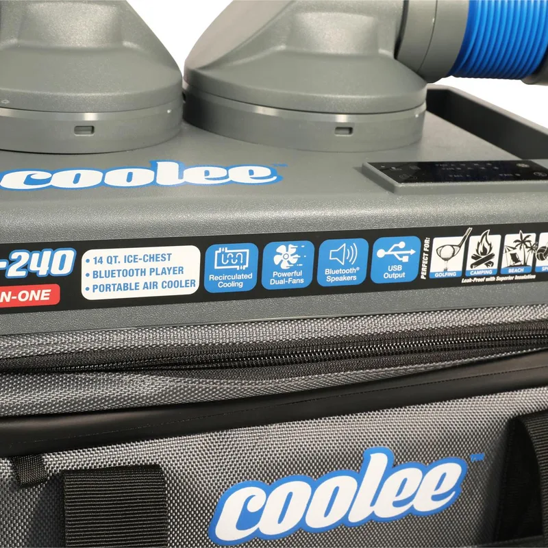 CL-240 GRAY-BLUE Coolee Portable Air Cooler 3