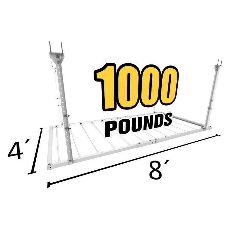 Heavy-Duty 4x8 Pro overhead storage rack