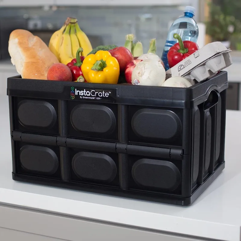 InstaCrate - Collapsible Storage Totes - 5 Pack 3