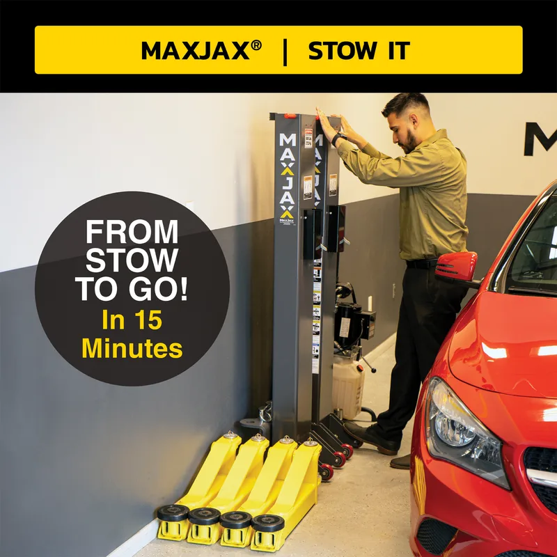 M7K 110V Portable Two-Post Garage Lift Deluxe Package 3