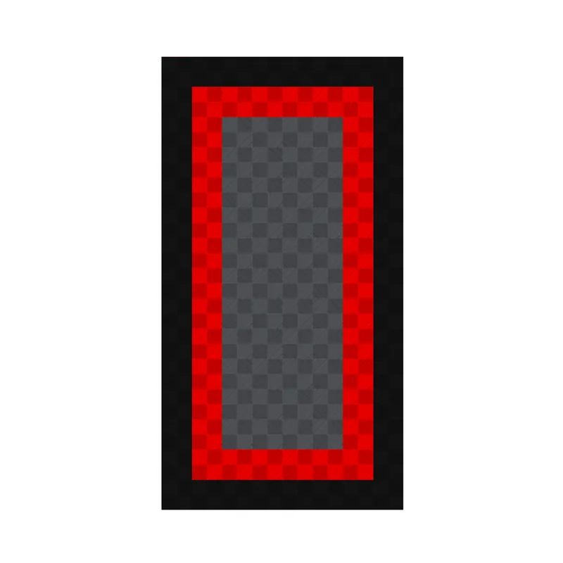 Ribtrax Pro One Car Garage Floor Kit - Black and Red Border with Grey 2