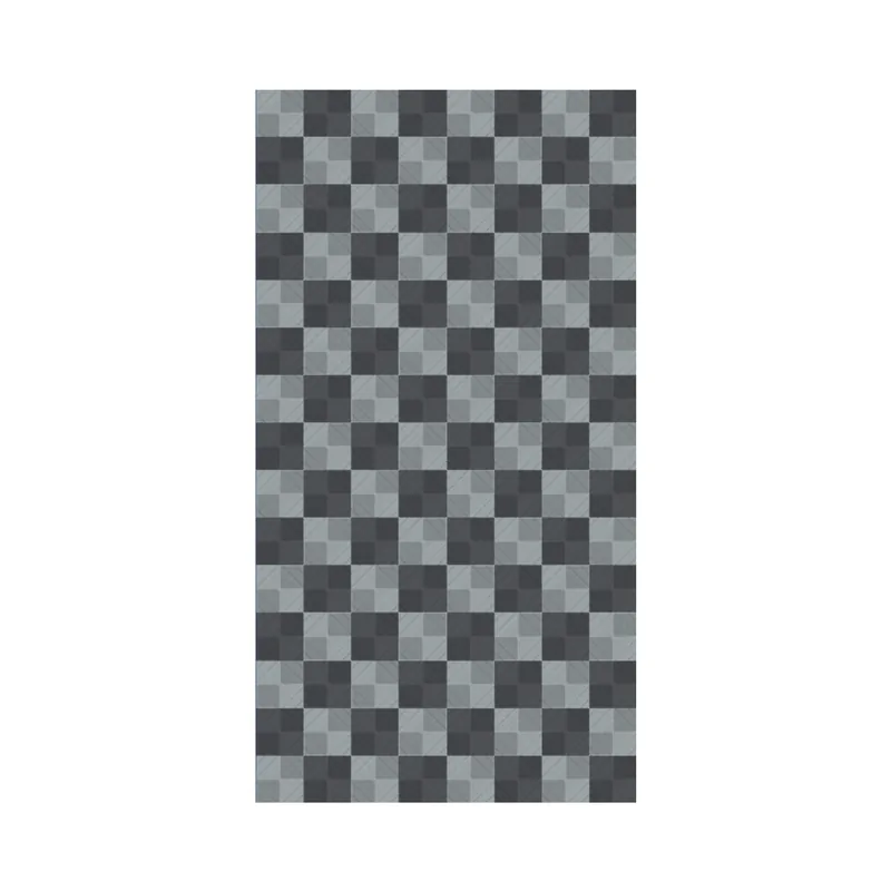 Ribtrax Pro One Car Garage Floor Kit - Grey and Silver Checkered 2