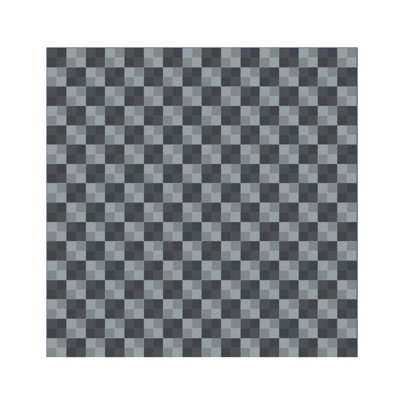 Ribtrax Pro Two Car Garage Floor Kit - Grey and Silver Checkered 2