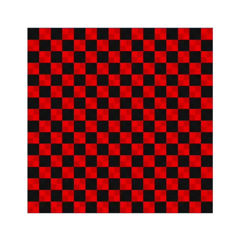 Ribtrax Pro Two Car Garage Floor Kit - Black and Red Checkered 2
