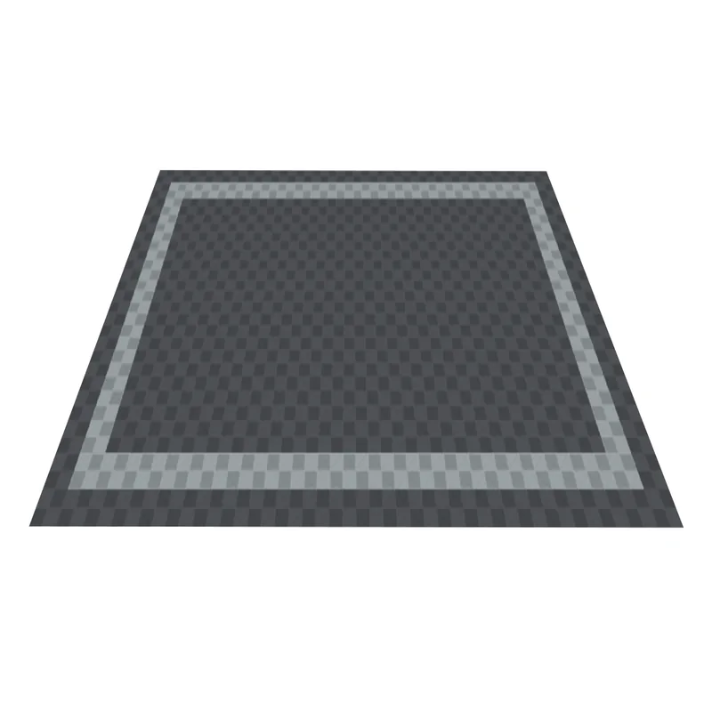 Ribtrax Pro Three Car Garage Floor Kit - Slate Grey and Pearl Silver Border with Slate Grey